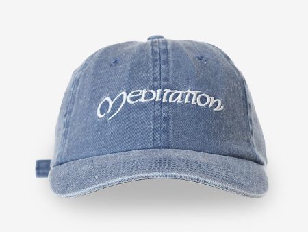 Meditation 6 Panel Cap - Blue Ashes Discount