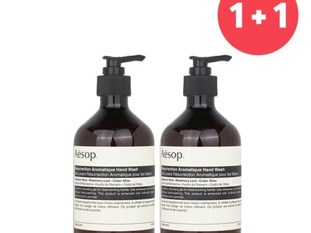 Aesop 【1+1 Set】Resurrection Aromatique Hand Wash     500ml 17.99oz Supply